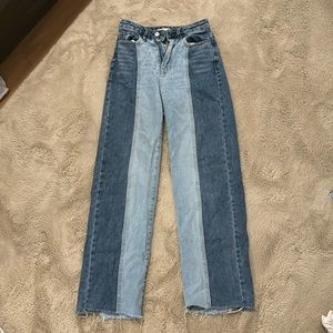 Pacsun Multi colored jeans size 00
